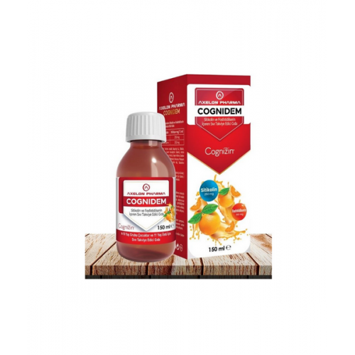 Cognidem Şurup 150 ml | Sitikolin ve Fosfotidilserin İçeren Sıvı Takviye Edici Gıda Cognidem Şurup 150 ml | Sitikolin ve Fosfotidilserin İçeren Sıvı Takviye Edici Gıda