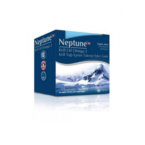 Neptune Krill Oil Omega-3 180 Kapsül | Krill Yağı ve Omage-3 İçeren Takviye Edici Gıda