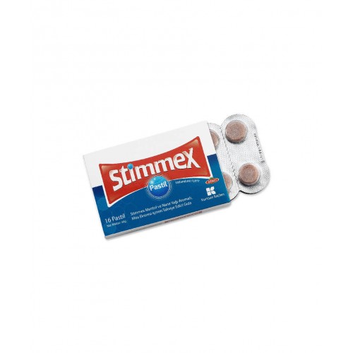 Stimmex Pastil | Boğaz Sağlığını Desteklemeye ve Rahatlatmaya Yardımcı Takviye Edici Gıda Stimmex Pastil | Boğaz Sağlığını Desteklemeye ve Rahatlatmaya Yardımcı Takviye Edici Gıda