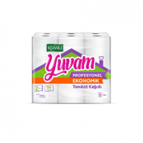 Komili Yuvam Prf Tuvalet Kâğıdı Evtipi Eko 17 Gr 150Y (12*4 Ad)