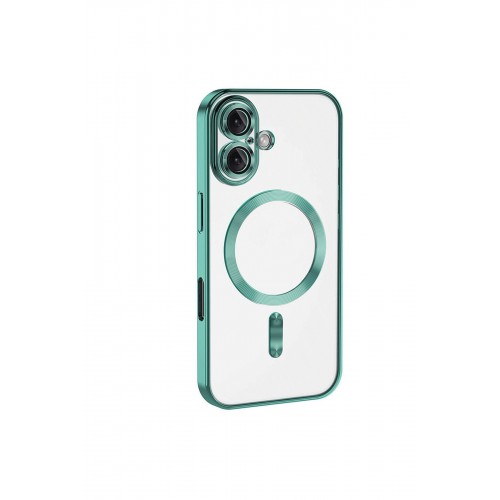 Newface iPhone 16 Plus Kılıf Kross Magneticsafe Kapak - Turkuaz Newface iPhone 16 Plus Kılıf Kross Magneticsafe Kapak - Turkuaz
