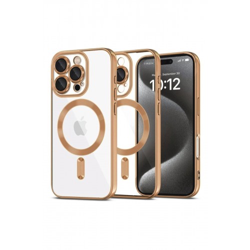 Newface iPhone 16 Pro Max Kılıf Kross Magneticsafe Kapak - Desert