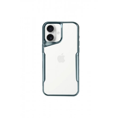 Newface iPhone 16 Plus Kılıf Boyi Silikon Kapak - Turkuaz