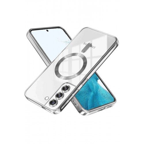 Newface Samsung Galaxy S22 Kılıf Kross Magneticsafe Kapak - Titan Gri Newface Samsung Galaxy S22 Kılıf Kross Magneticsafe Kapak - Titan Gri