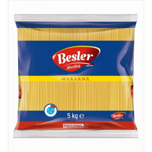 Besler Mutfak Makarna Spaghetti 5 kg