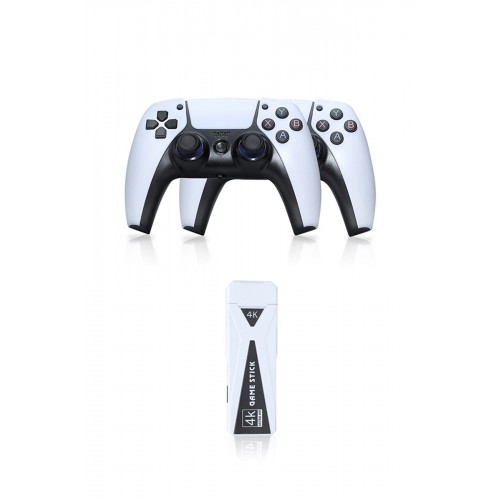 Newface Y5 64GB Android Dual Pad 4K Game Stick - Beyaz Newface Y5 64GB Android Dual Pad 4K Game Stick - Beyaz
