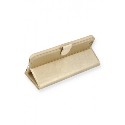 Newface iPhone 6 Plus Kılıf Trend S Plus Kapaklı Kılıf - Gold Newface iPhone 6 Plus Kılıf Trend S Plus Kapaklı Kılıf - Gold