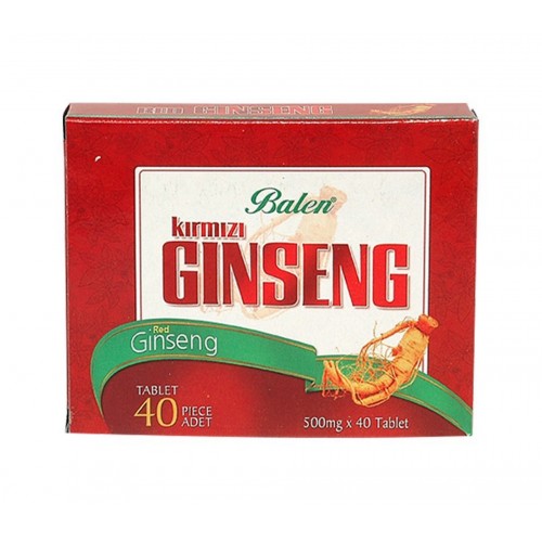 Balen Kırmızı Ginseng Tablet 500 Mg*40 Tablet