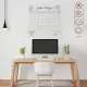 Statik Kağıt Aylık Planlayıcı (Model -2) 46 CM X 48 CM Statik Kağıt Aylık Planlayıcı (Model -2) 46 CM X 48 CM