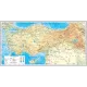 Türkiye Fiziki Harita 150 CM X 285 CM Türkiye Fiziki Harita 150 CM X 285 CM