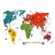 Statik Kağıt World Travel Map 100 CM X 150 CM Statik Kağıt World Travel Map 100 CM X 150 CM