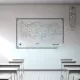 Statik Kağıt Renksiz Türkiye Haritası 87 CM X 150 CM Statik Kağıt Renksiz Türkiye Haritası 87 CM X 150 CM