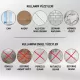 Tablo Görünümlü Dünya Haritası 100 CM X 150 CM Renk GRİ Tablo Görünümlü Dünya Haritası 100 CM X 150 CM Renk GRİ