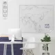 Statik Kağıt Renksiz Dilsiz Asya Haritası 73 CM X 90 CM Statik Kağıt Renksiz Dilsiz Asya Haritası 73 CM X 90 CM