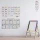 Statik Kağıt İngilizce Alfabe - Rakam Seti 56 CM X 100 CM