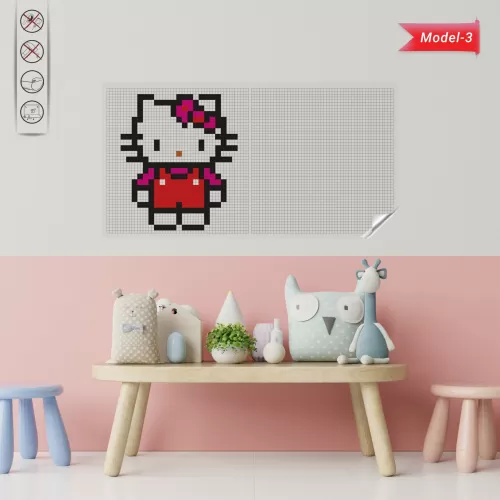 Statik Kağıt Kodlayarak Boyama Çalışması (Model- 3) 150 CM X 290 CM Statik Kağıt Kodlayarak Boyama Çalışması (Model- 3) 150 CM X 290 CM