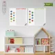 Statik Kağıt Numaralı Boyama Çalışması (Model- 2) 50 CM X 50 CM