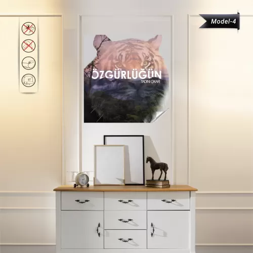 Statik Tutunma Özellikli Tablo - Poster Motivasyon (Model- 4) 150 CM X 150 CM Statik Tutunma Özellikli Tablo - Poster Motivasyon (Model- 4) 150 CM X 150 CM