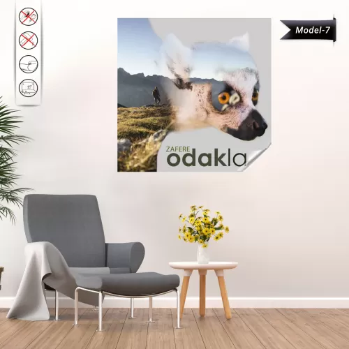 Statik Tutunma Özellikli Tablo - Poster Motivasyon (Model- 7) 72 CM X 72 CM Statik Tutunma Özellikli Tablo - Poster Motivasyon (Model- 7) 72 CM X 72 CM