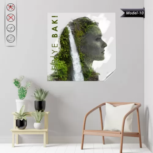 Statik Tutunma Özellikli Tablo - Poster Motivasyon (Model- 10) 150 CM X 150 CM Statik Tutunma Özellikli Tablo - Poster Motivasyon (Model- 10) 150 CM X 150 CM