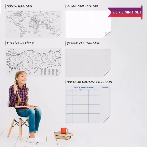 Statik Kağıt 5,6,7,8. Sınıf Seti ÇEŞİTLİ ÖLÇÜ Statik Kağıt 5,6,7,8. Sınıf Seti ÇEŞİTLİ ÖLÇÜ