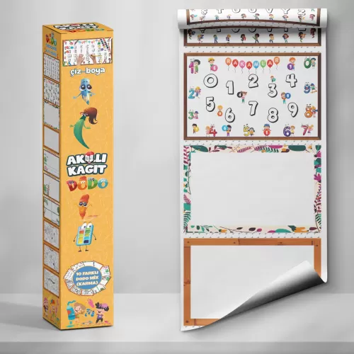Boyama Kağıdı Dodo Mix 10'lu Set 25 CM X 40 CM