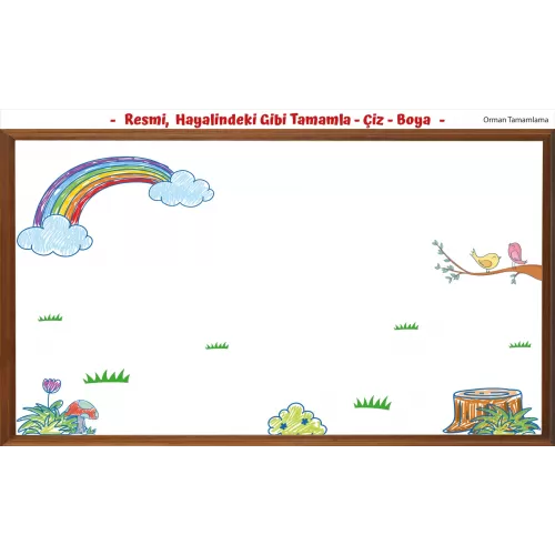 Boyama Kağıdı Dodo Resmi Tamamla 10'lu Set 25 CM X 40 CM Boyama Kağıdı Dodo Resmi Tamamla 10'lu Set 25 CM X 40 CM