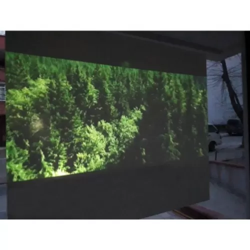 Statik Kağıt Projeksiyon Perdesi 150 CM X 300 CM Statik Kağıt Projeksiyon Perdesi 150 CM X 300 CM
