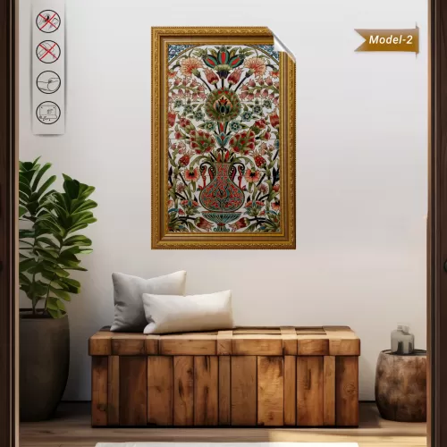 Statik Tutunma Özellikli Tablo - Poster Çini (Model- 2) 65 CM X 100 CM Statik Tutunma Özellikli Tablo - Poster Çini (Model- 2) 65 CM X 100 CM