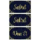 Sabret- Şükret- Dua Et Tablo - Poster Dini (Model- 18) 40 CM X 70 CM Renk Siyah
