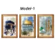 Kutsal Mekanlar Set Tablo - Poster Dini (Model- 26) 50 CM X 70 CM 