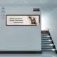 Statik Tutunma Özellikli Tablo - Poster Atatürk (Model- 19) 30 CM X 100 CM