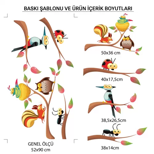 Ev Dekorasyon Sticker (Model-20) 52 CM X 90 CM Ev Dekorasyon Sticker (Model-20) 52 CM X 90 CM