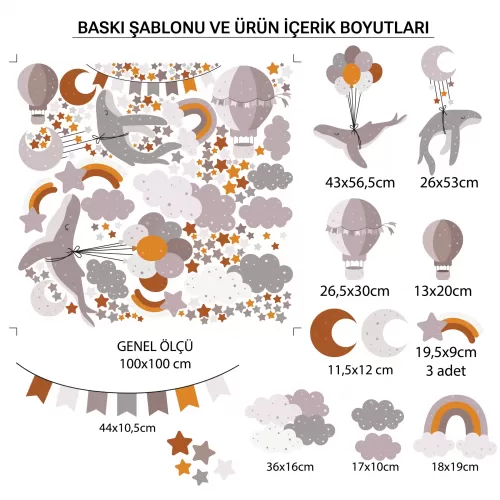 Çocuk Sticker (Model-1) 100 CM X 100 CM Çocuk Sticker (Model-1) 100 CM X 100 CM