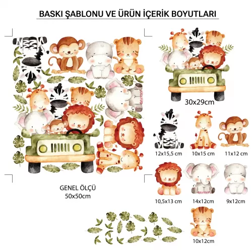 Çocuk Sticker (Model-3) 50 CM X 50 CM Çocuk Sticker (Model-3) 50 CM X 50 CM
