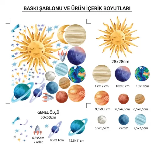Çocuk Sticker (Model-4) 50 CM X 50 CM Çocuk Sticker (Model-4) 50 CM X 50 CM