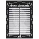 Yapışkanlı Fiyat Listesi (Model- 7) 50 CM X 70 CM Yapışkanlı Fiyat Listesi (Model- 7) 50 CM X 70 CM