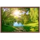 Statik Tutunma Özellikli Tablo - Poster Manzara (Model-6) 78 CM X 117 CM