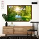 Statik Tutunma Özellikli Tablo - Poster Manzara (Model-6) 78 CM X 117 CM