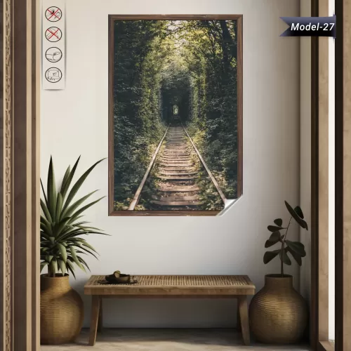 Statik Tutunma Özellikli Tablo - Poster Manzara (Model-27) 78 CM X 117 CM Statik Tutunma Özellikli Tablo - Poster Manzara (Model-27) 78 CM X 117 CM