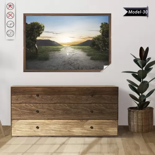 Statik Tutunma Özellikli Tablo - Poster Manzara (Model-30) 78 CM X 117 CM Statik Tutunma Özellikli Tablo - Poster Manzara (Model-30) 78 CM X 117 CM
