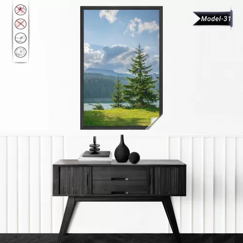 Statik Tutunma Özellikli Tablo - Poster Manzara (Model-31) 78 CM X 117 CM Statik Tutunma Özellikli Tablo - Poster Manzara (Model-31) 78 CM X 117 CM