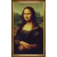 Mona Lisa Tablo - Poster Dünyaca Ünlü (Model- 5) 70 CM X 116 CM
