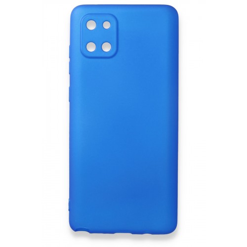 Newface Samsung Galaxy A81 / Note 10 Lite Kılıf First Silikon - Mavi Newface Samsung Galaxy A81 / Note 10 Lite Kılıf First Silikon - Mavi