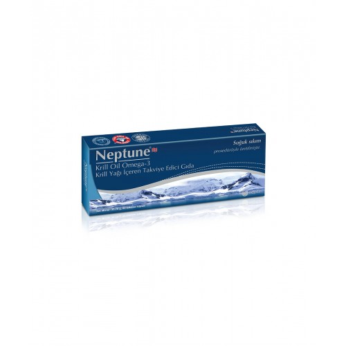 Neptune Krill Oil Omega-3 60 Kapsül | Beyin Fonksiyonlarını Güçlendirmeye ve Eklem Sağlığını Korumaya Yardımcı Takviye Edici Gıda