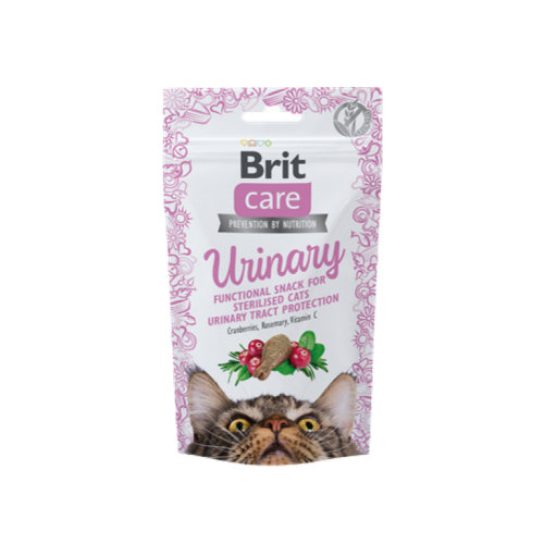 Brit Care İdrar Yolu Problemlerini Düzenlemek İçin, Tahılsız, Fonksiyonel Kedi Ödülü 50 gr X 12 ADET