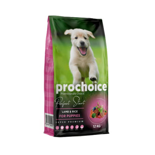 Prochoice Yavru Köpekler İçin, Hipoalerjenik, Kuzu Etli Ve Pirinçli Kuru Mama 3 kg X 4 ADET