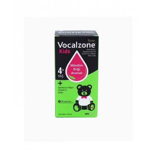 Vocalzone Kids Şurup 100 ml | Çocukların Boğaz Sağlığını Desteklemeye Yardımcı Takviye Edici Gıda Vocalzone Kids Şurup 100 ml | Çocukların Boğaz Sağlığını Desteklemeye Yardımcı Takviye Edici Gıda