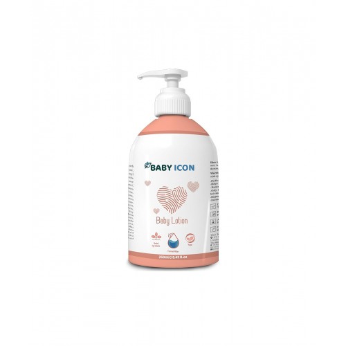 Baby Icon Nemlendirici Yüz ve Vücut Bebek Losyonu 250 ml | Bebeklerin Hassas Cildine Özel