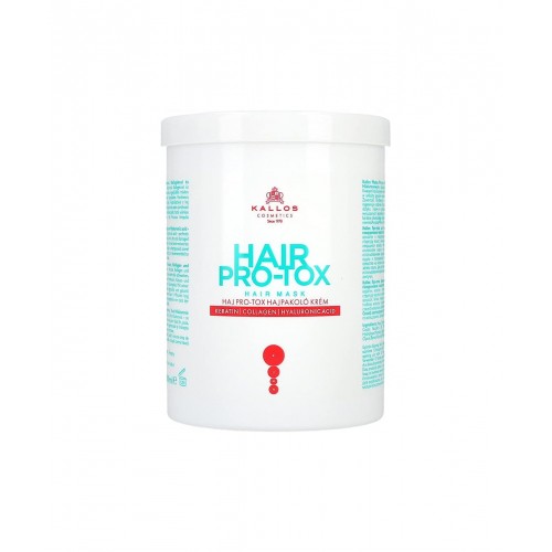 Kallos Hair Pro-Tox Saç Bakım Maskesi 1000 ML | Onarıcı ve Güçlendirici Bakım Maskesi Kallos Hair Pro-Tox Saç Bakım Maskesi 1000 ML | Onarıcı ve Güçlendirici Bakım Maskesi